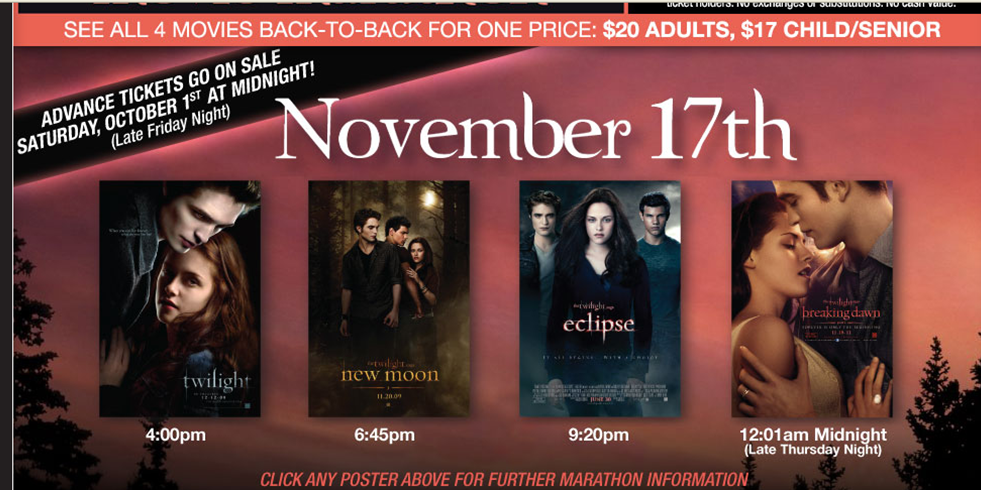 Cinemark Movie Showings