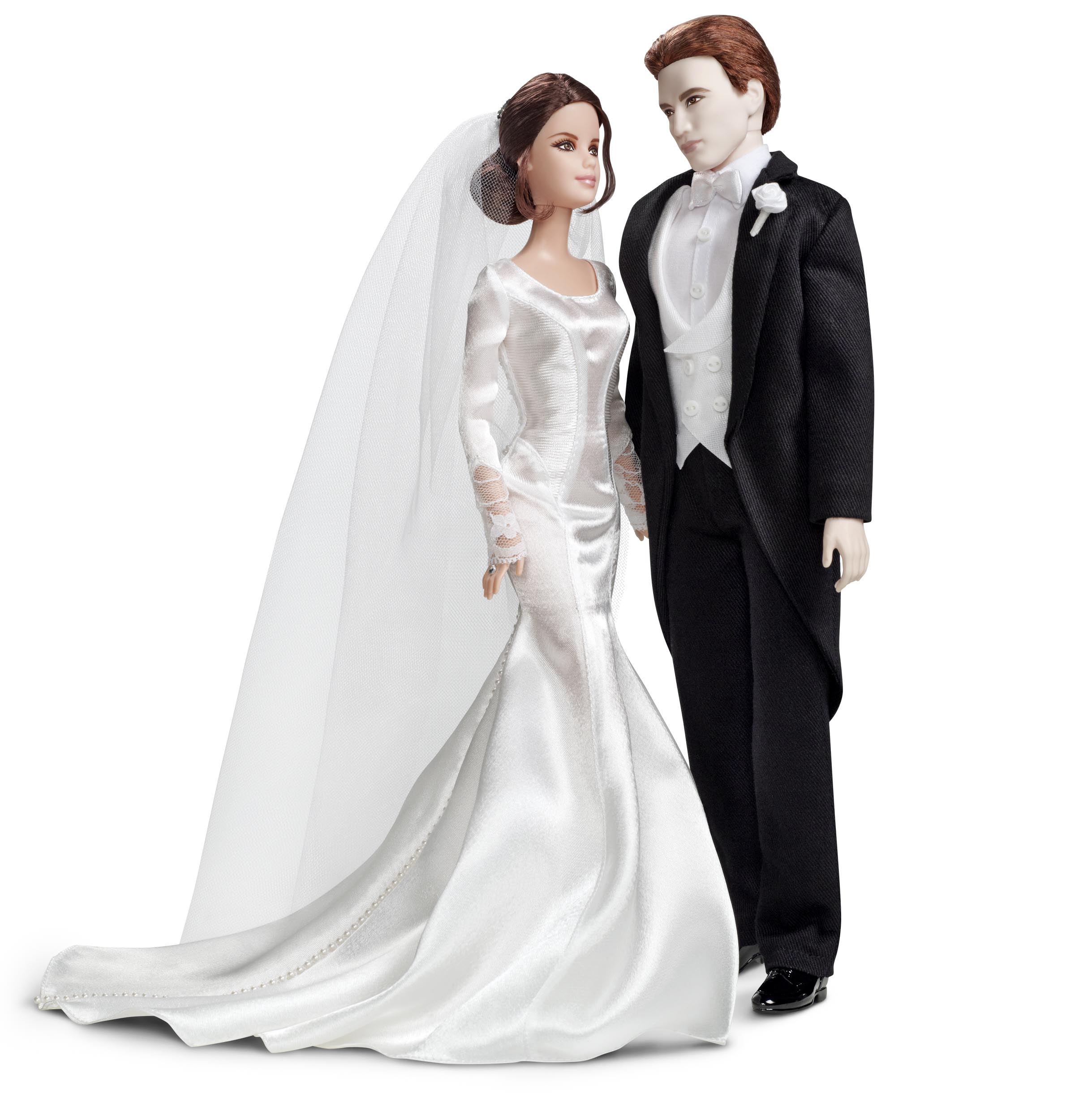 Edward And Bella Wedding Themed Barbie And Ken Dolls Twilight Lexicon 