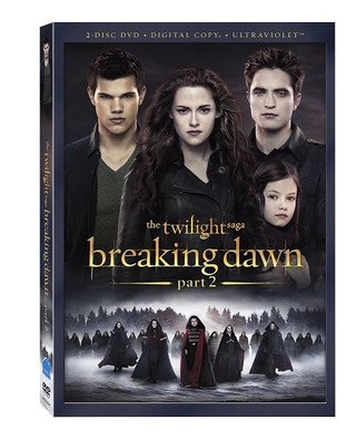 breaking dawn 2 dvd cover